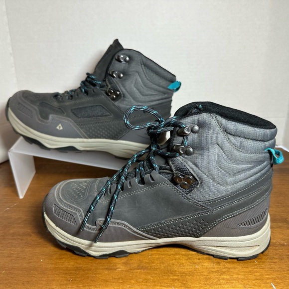Vasque Kids Breeze AT UltraDry Sz 6 Mid Hiking Boot Waterproof‎ Gray #7252 - Picture 1 of 7